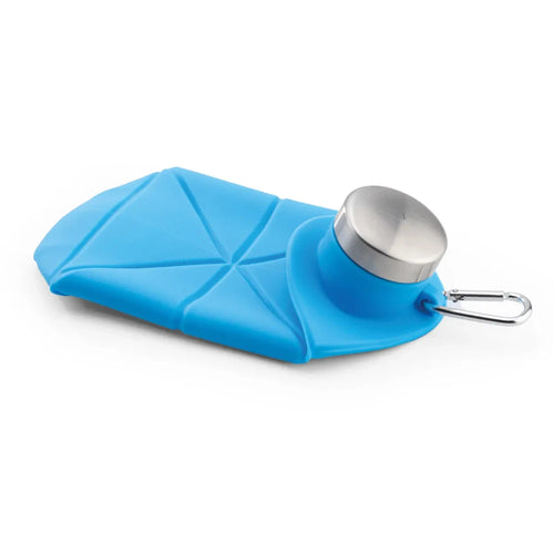 GoVibe MAVİ Katlanabilir Silikon Matara 700ml